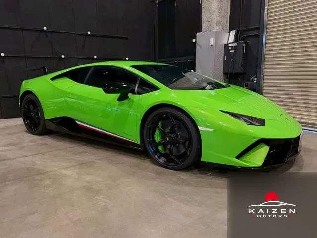 Lamborghini Huracán (LDF) 4WD Verde mantis Loge Forged 2017 — photo 1 sur 8