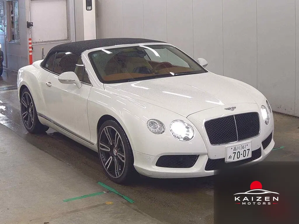 Bentley Continental GT V8 Convertible 2014 — photo 1 sur 6